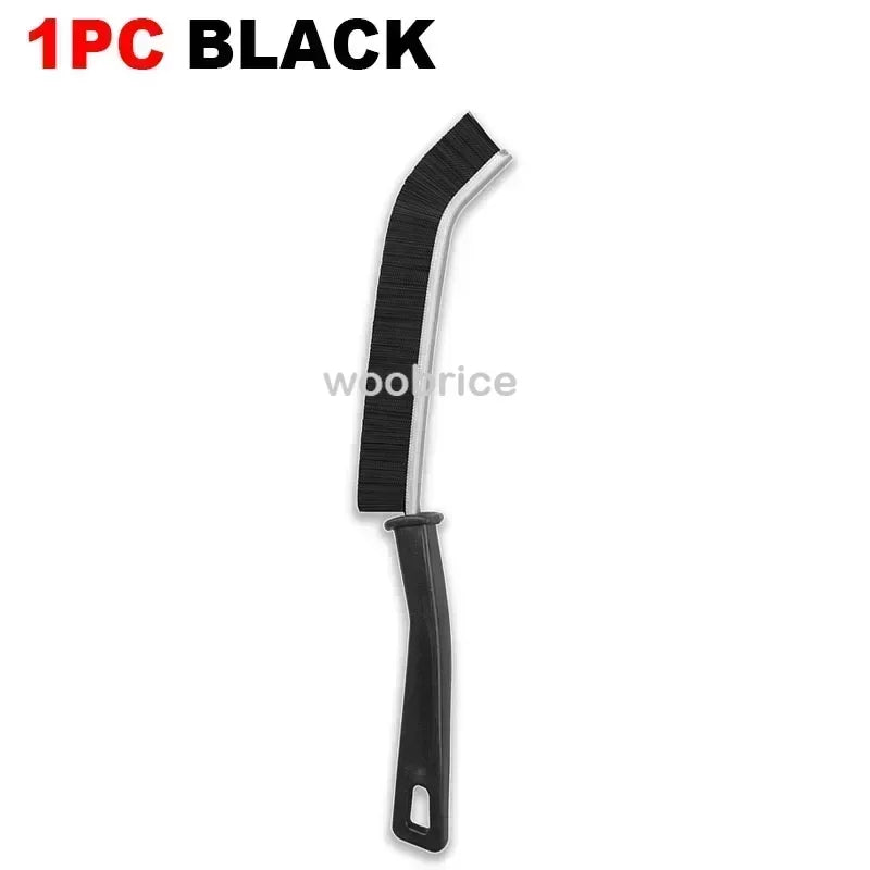 Window Tile Gap Brush Shelf Door Thin Slim Toilet Cleaning Brush Crevice Cleaner Brush Kitchen Bathroom Cleaning Tools Supplies