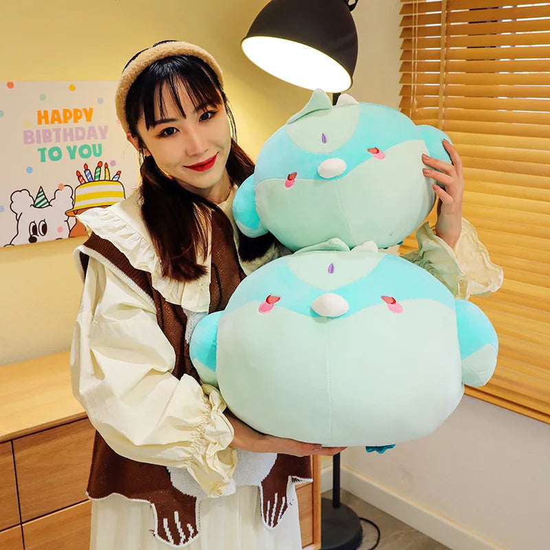 Genshin Impact Stuffed Throw Pillow Anime Cute Xiao Bird Plush Cushion Genshin Sofa Decorative Body Pillow Sleeping Back Cushion