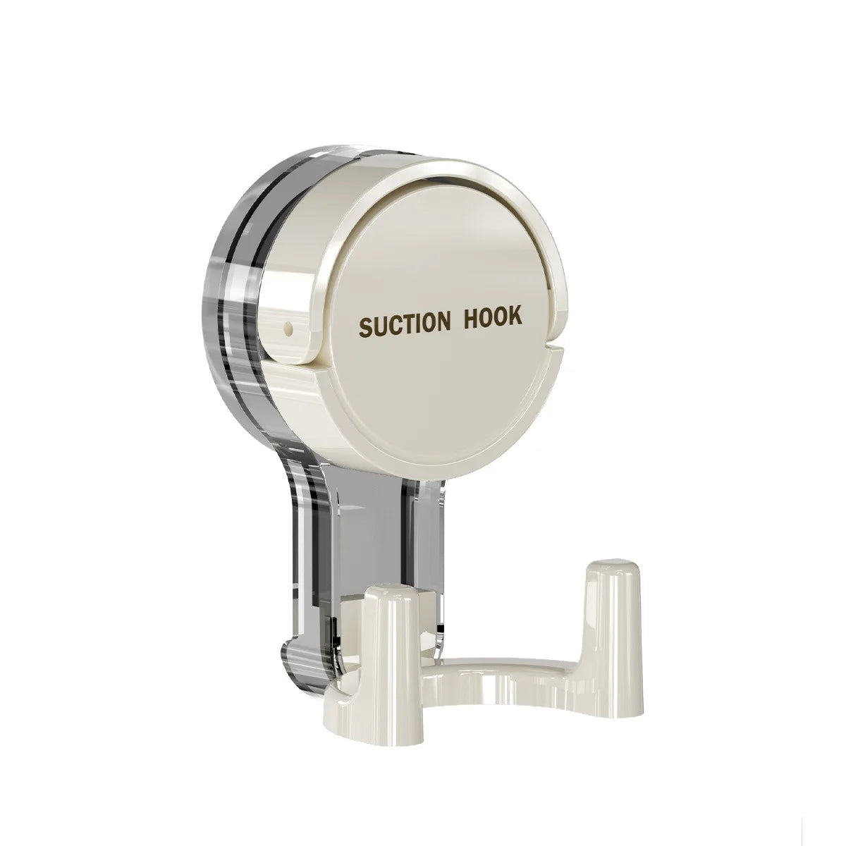 Wall Mounted Vacuum Suction Cup Hook No-Drilling Key Towel Hanger Hook for Bathroom Kitchen Removable Storage Hook
