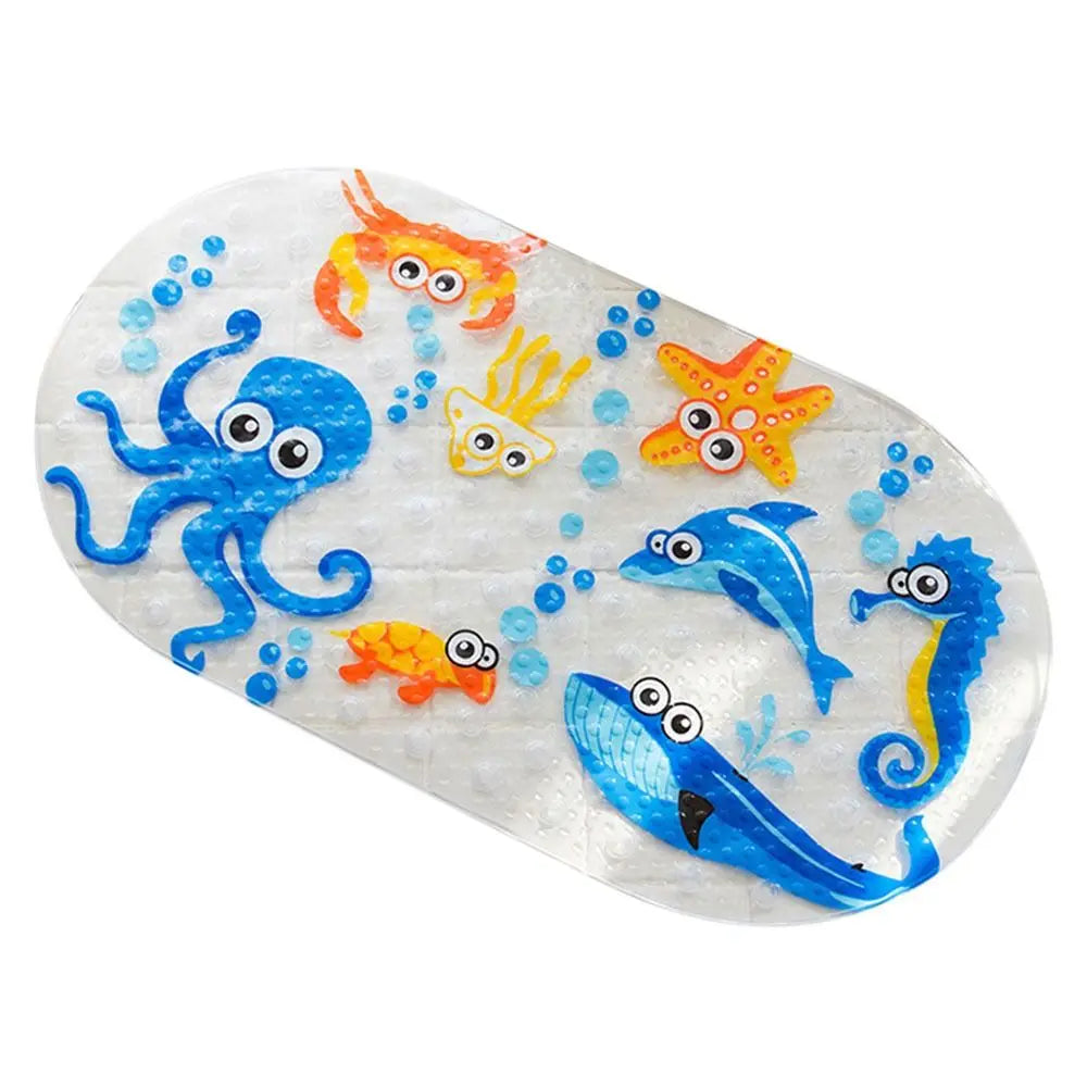 Soft Anti Slip Massage Pad PVC Bathtub Mats Bathroom Carpet Shower Pad Bath Mat