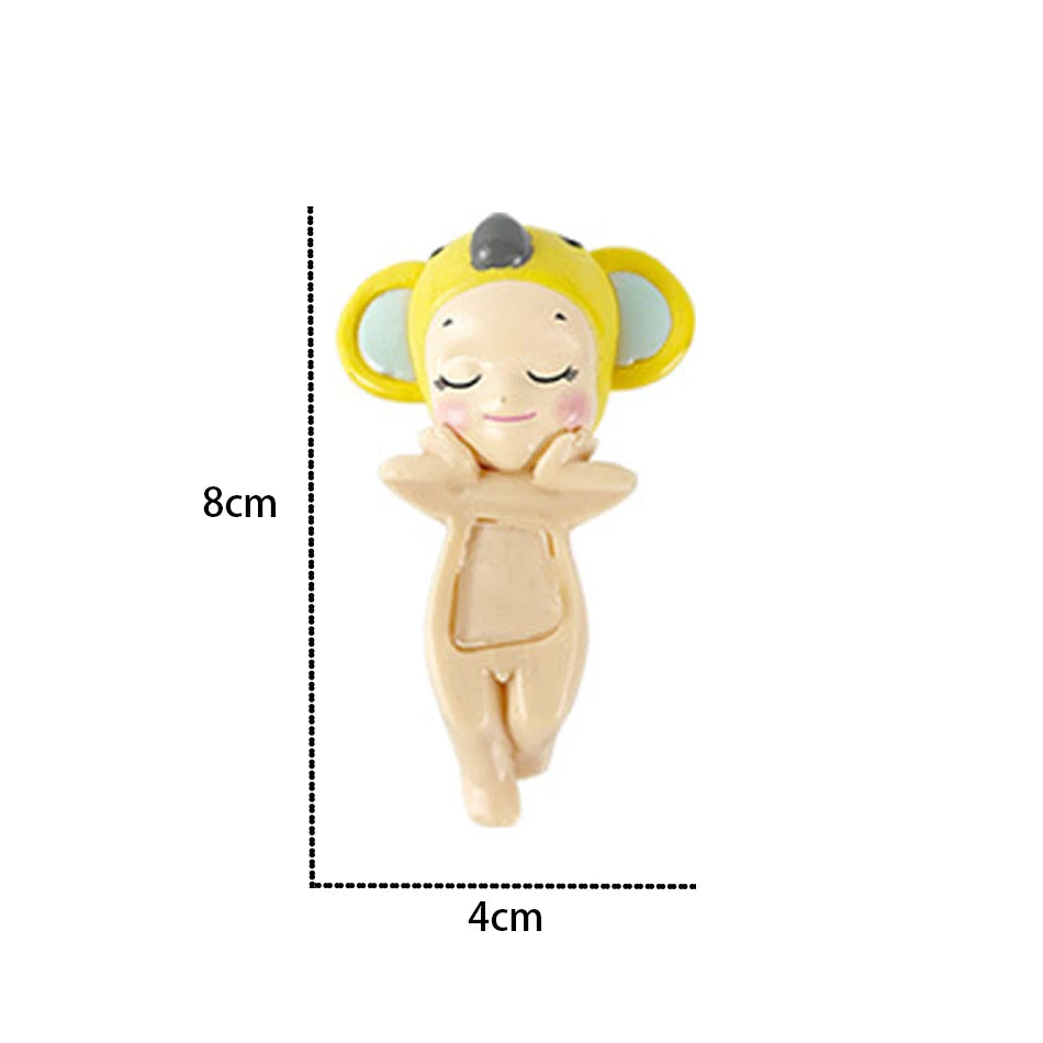 Cute Doll Blind Box Harvest Series Dessert Anime Figures Ornaments Dolls Fans Desktop Car Ornament Children Gift Decoration