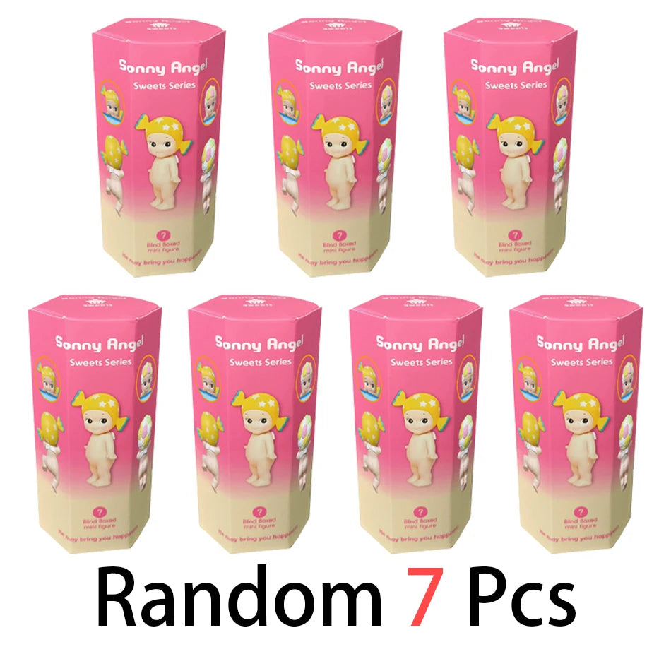 Cute Doll Blind Box Harvest Series Dessert Anime Figures Ornaments Dolls Fans Desktop Car Ornament Children Gift Decoration
