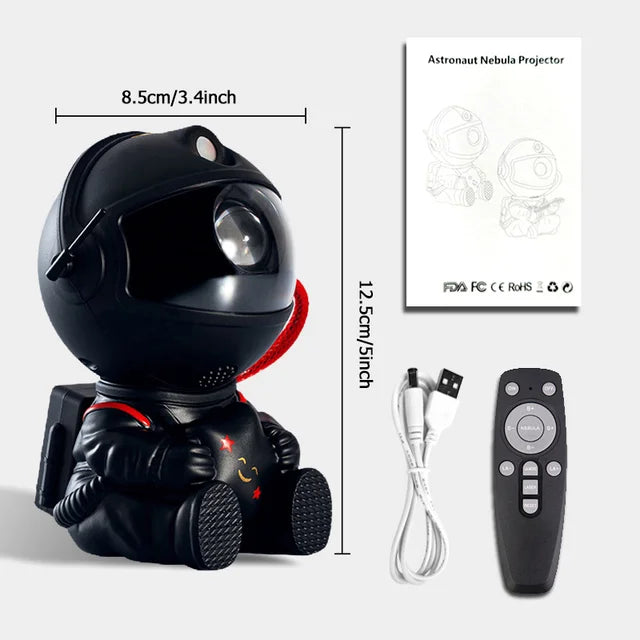 Galaxy Star Astronaut Projector LED Night Light Starry Sky Porjectors Lamp Decoration Bedroom Room Decorative For Children Gifts