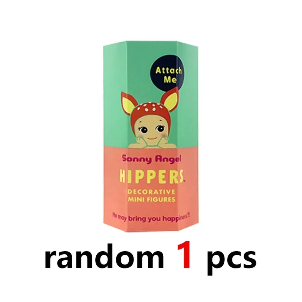 Angel Hippers Animal Blind Box Series Trendy Car Mobile Phone Ornaments Dumplings ChildrenS Surprise Blind Box Toy Accessories