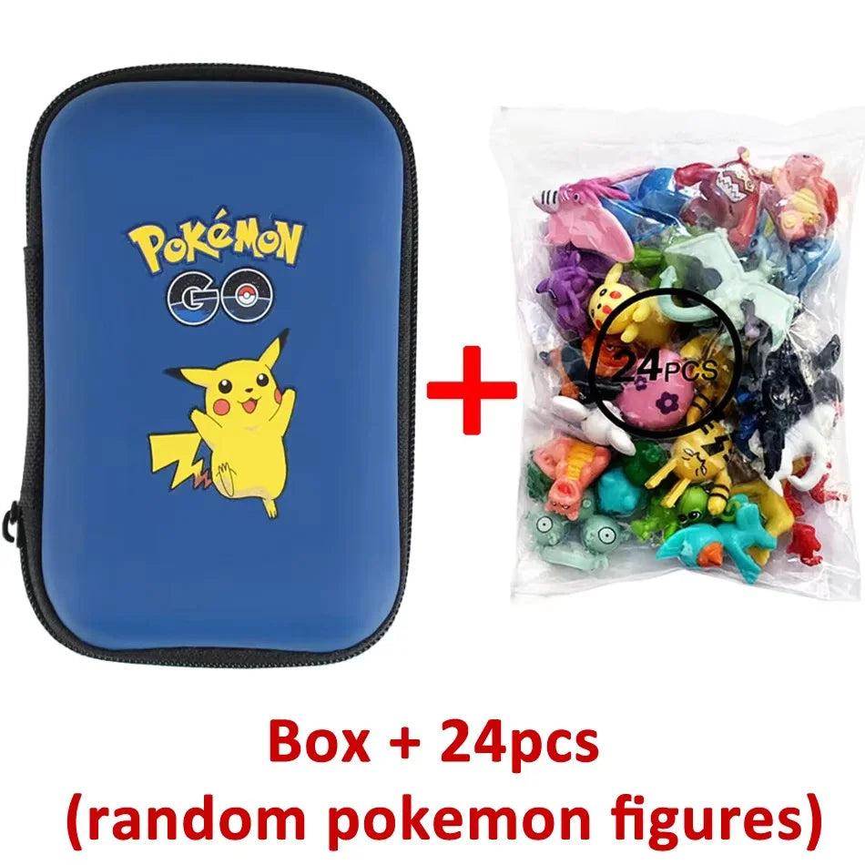 24Pcs/Set Pokemon Pikachu Action Figure 2-3CM Not Repeating Mini Figures Model Toy Pikachu Anime Kids Collect Dolls Birthday Gi