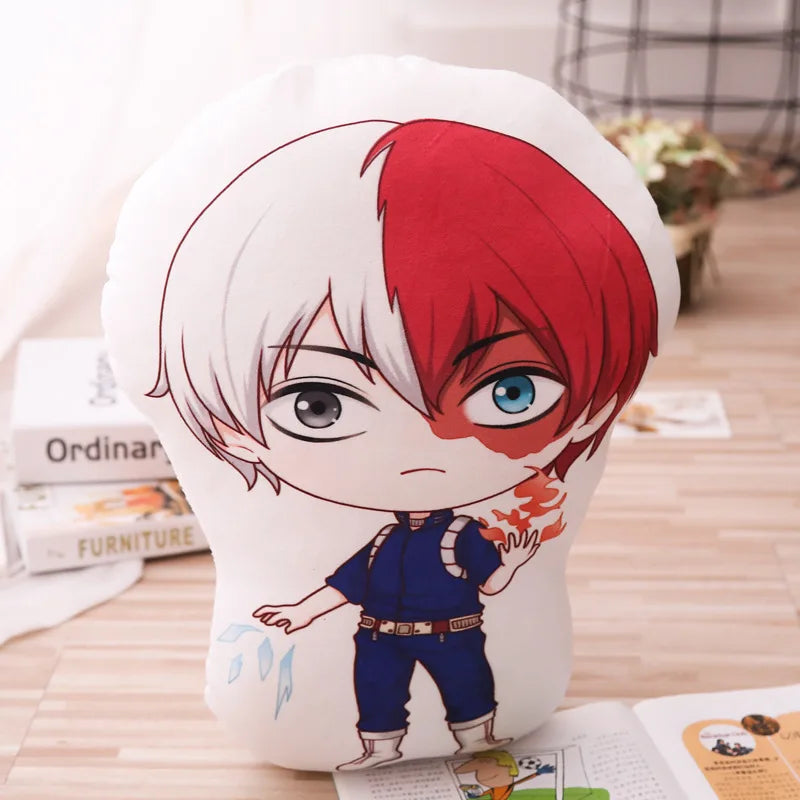 My Hero Academia Plush Stuffed Pillows Anime Boku no Hero Academia Cushion Cute Izuku Dakimakura Kawaii Katsuki Shoto Soft Dolls