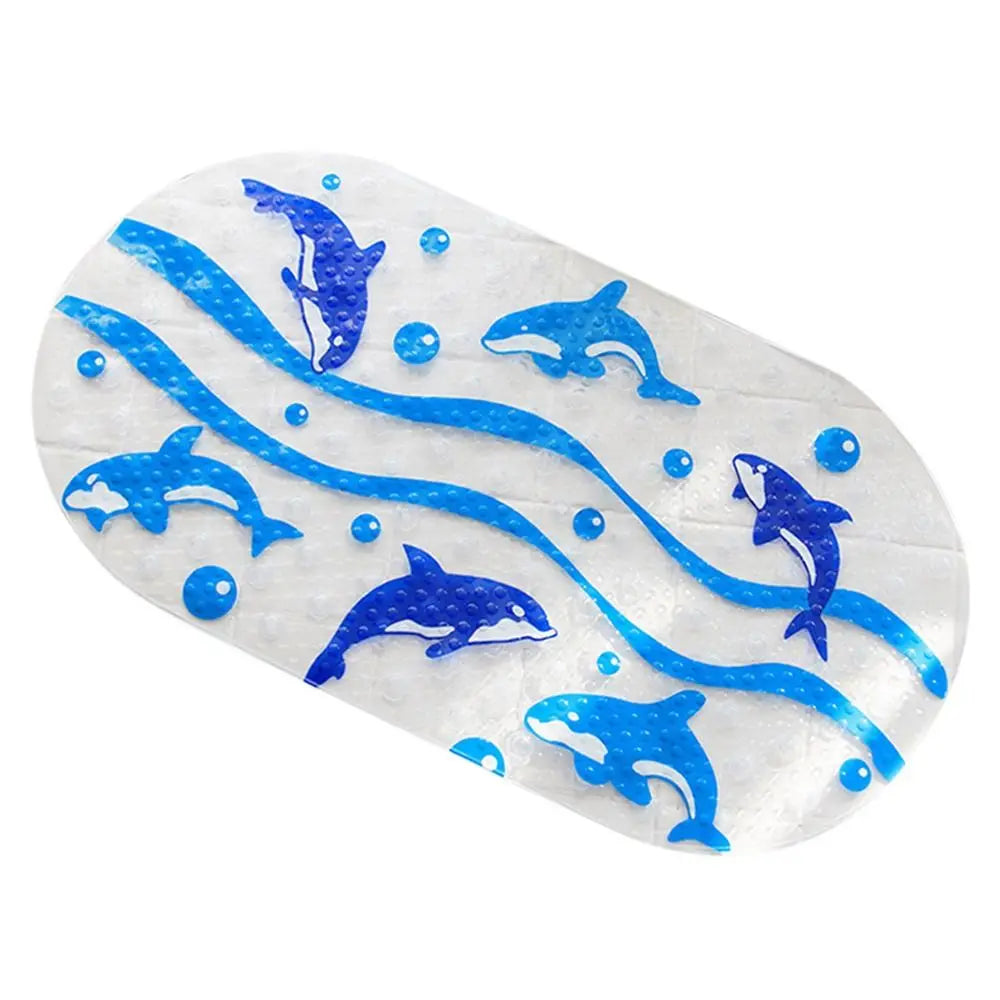 Soft Anti Slip Massage Pad PVC Bathtub Mats Bathroom Carpet Shower Pad Bath Mat