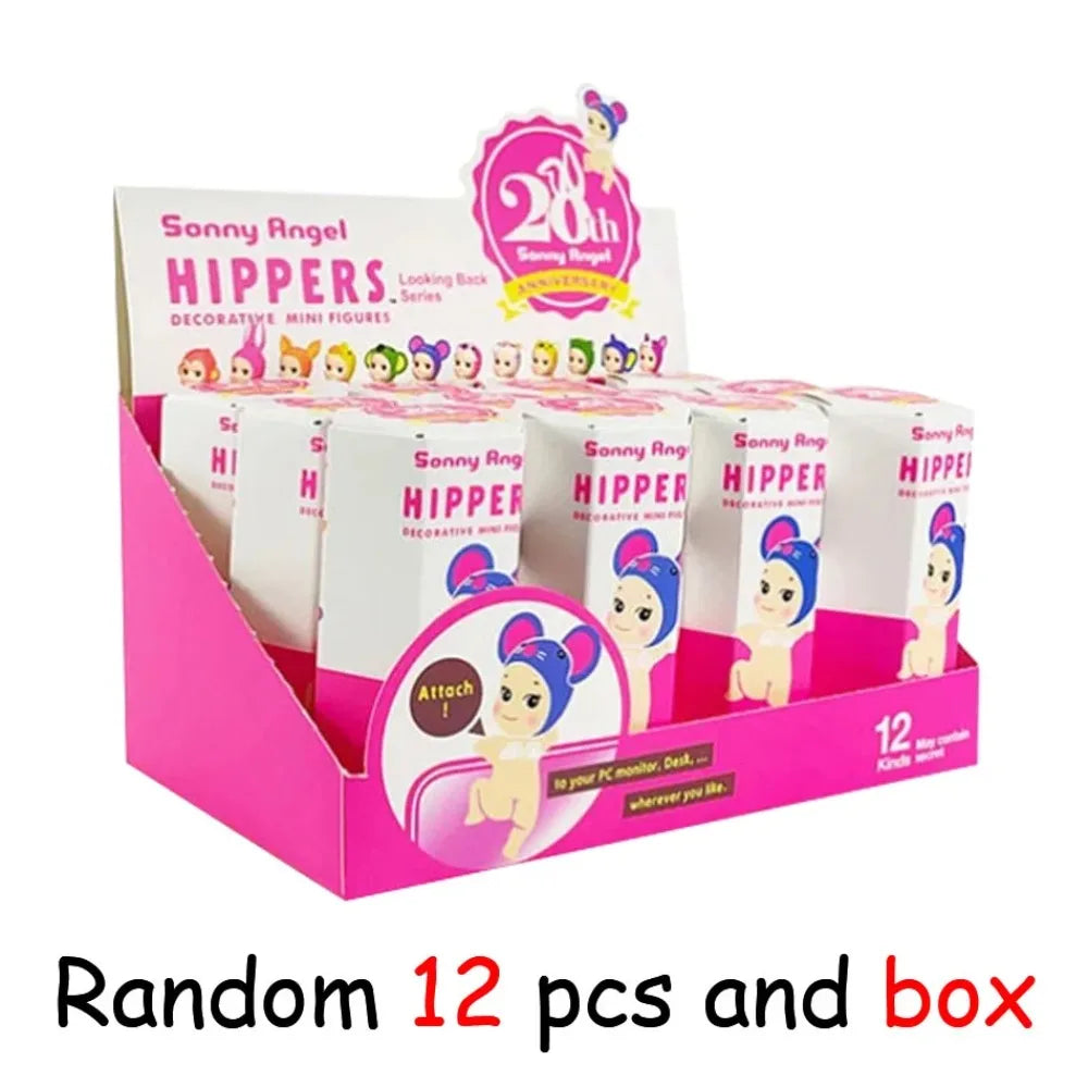 Angel Hippers Animal Blind Box Series Trendy Car Mobile Phone Ornaments Dumplings ChildrenS Surprise Blind Box Toy Accessories