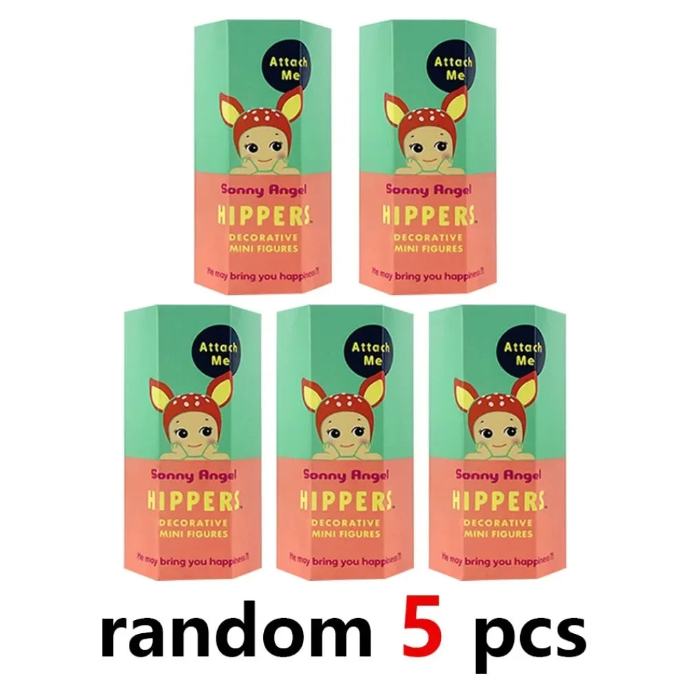 Angel Hippers Animal Blind Box Series Trendy Car Mobile Phone Ornaments Dumplings ChildrenS Surprise Blind Box Toy Accessories