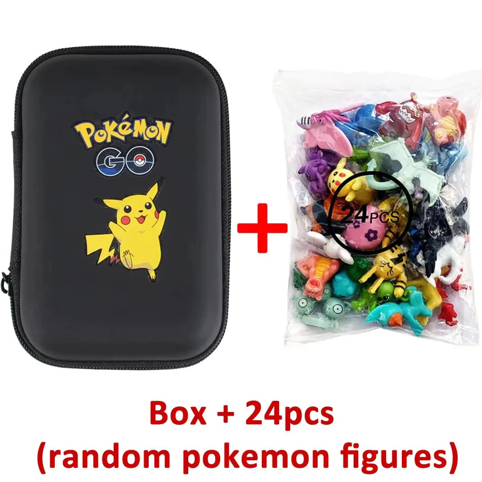 24Pcs/Set Pokemon Pikachu Action Figure 2-3CM Not Repeating Mini Figures Model Toy Pikachu Anime Kids Collect Dolls Birthday Gi