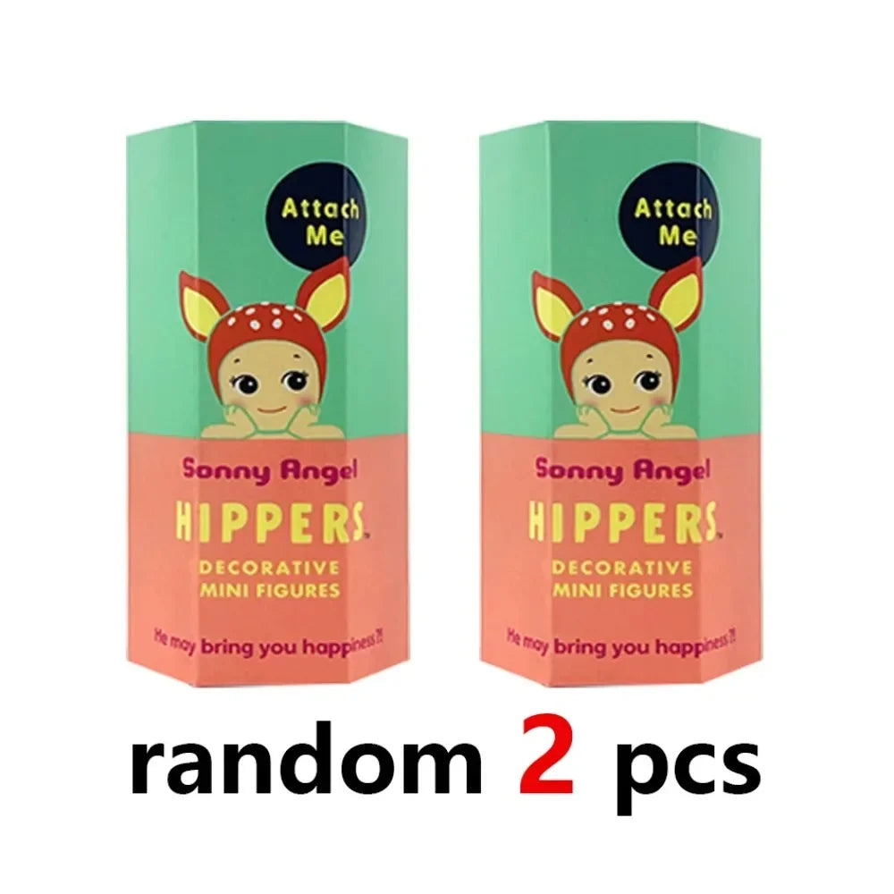 Angel Hippers Animal Blind Box Series Trendy Car Mobile Phone Ornaments Dumplings ChildrenS Surprise Blind Box Toy Accessories