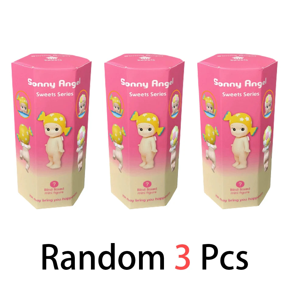 Cute Doll Blind Box Harvest Series Dessert Anime Figures Ornaments Dolls Fans Desktop Car Ornament Children Gift Decoration