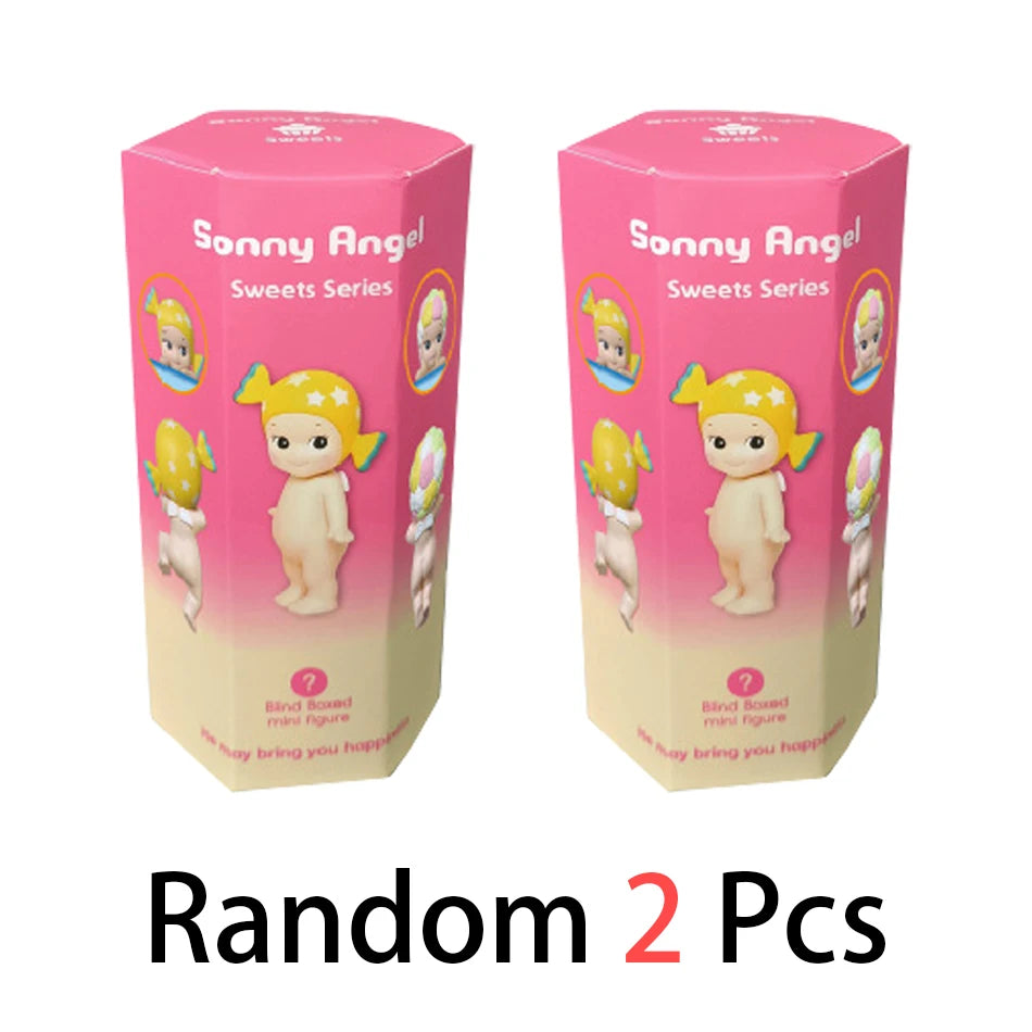 Cute Doll Blind Box Harvest Series Dessert Anime Figures Ornaments Dolls Fans Desktop Car Ornament Children Gift Decoration