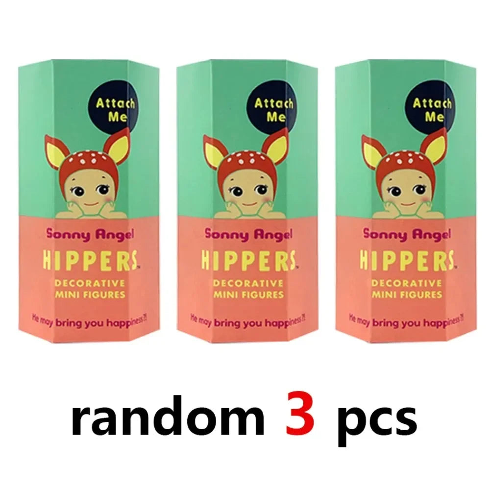 Angel Hippers Animal Blind Box Series Trendy Car Mobile Phone Ornaments Dumplings ChildrenS Surprise Blind Box Toy Accessories