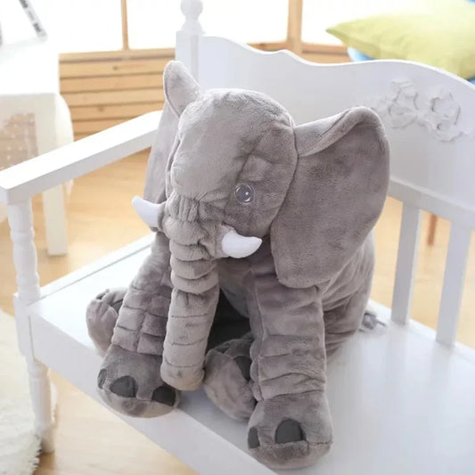 Large Elephant Plush Body Pillow Giant Cuddly Stuffed Cushion Sofa Elephant Decorative Plush Body Pillow Sleeping Back Cushion