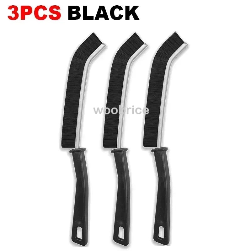 Window Tile Gap Brush Shelf Door Thin Slim Toilet Cleaning Brush Crevice Cleaner Brush Kitchen Bathroom Cleaning Tools Supplies