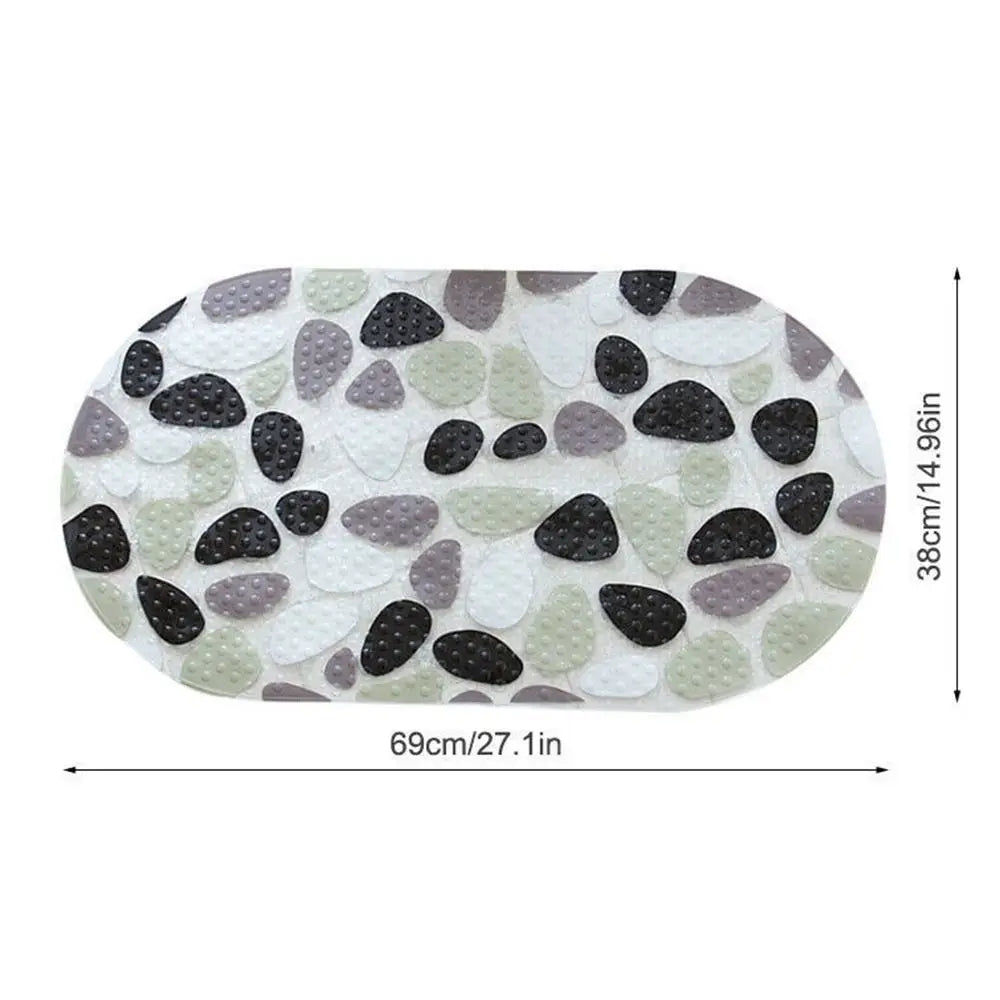 Soft Anti Slip Massage Pad PVC Bathtub Mats Bathroom Carpet Shower Pad Bath Mat