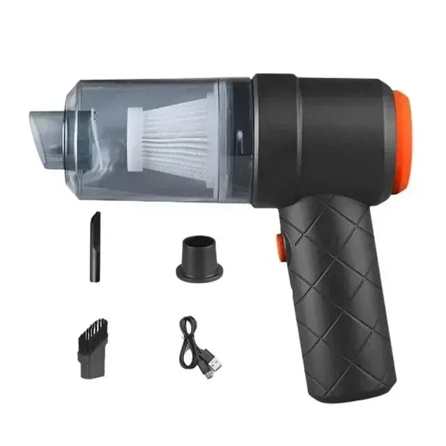 9000Pa Wireless Car Vacuum Cleaner USB Charging 1200mAh Portable Cleaning Appliance Mini Wet and Dry Vacuum Cleaner Household