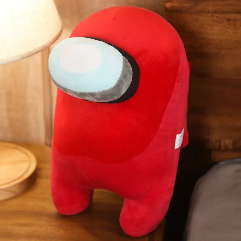 Cute Plush Body Pillow Funny Amongs Stuffed Throw Pillow Soft Comfortable Sleeping Back Cushion Home Decoration Sofa Accessories