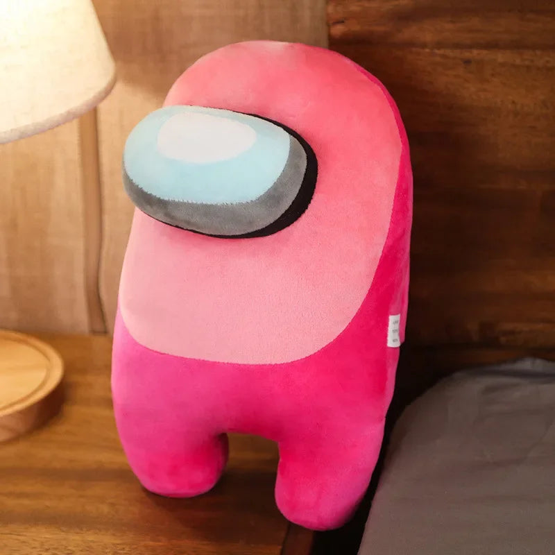 Cute Plush Body Pillow Funny Amongs Stuffed Throw Pillow Soft Comfortable Sleeping Back Cushion Home Decoration Sofa Accessories