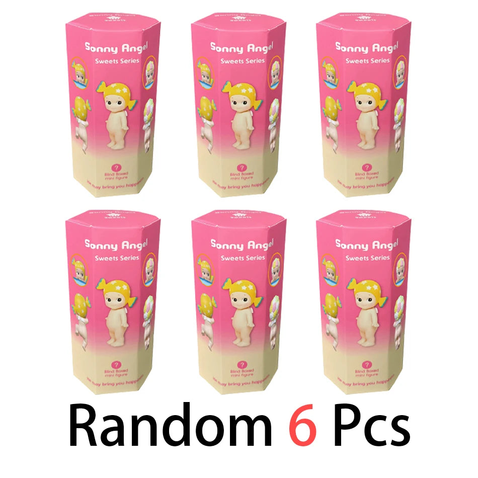 Cute Doll Blind Box Harvest Series Dessert Anime Figures Ornaments Dolls Fans Desktop Car Ornament Children Gift Decoration