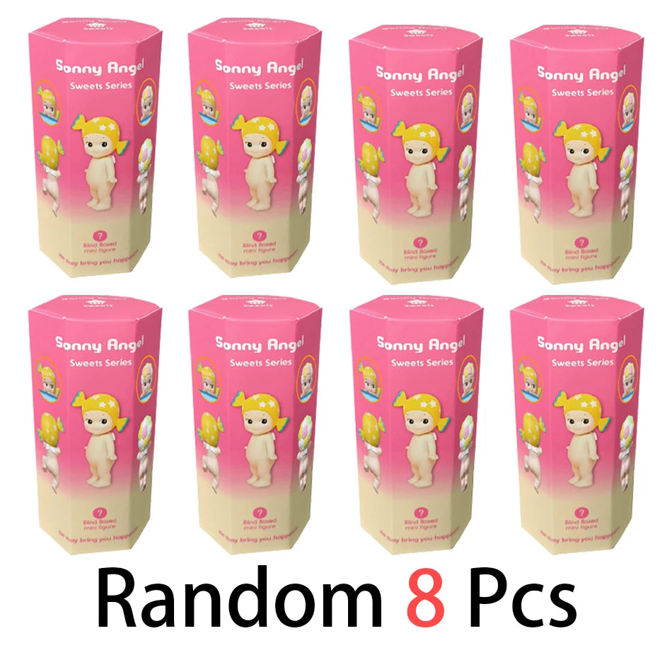 Cute Doll Blind Box Harvest Series Dessert Anime Figures Ornaments Dolls Fans Desktop Car Ornament Children Gift Decoration