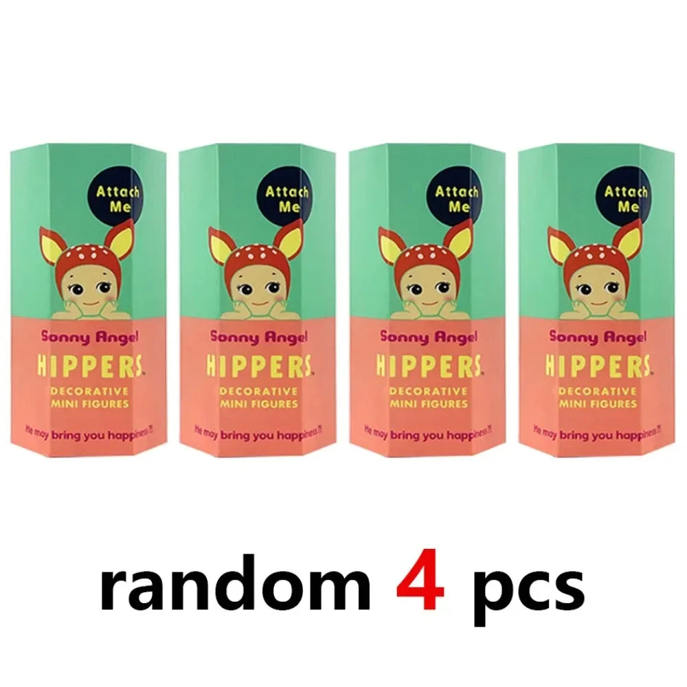 Angel Hippers Animal Blind Box Series Trendy Car Mobile Phone Ornaments Dumplings ChildrenS Surprise Blind Box Toy Accessories