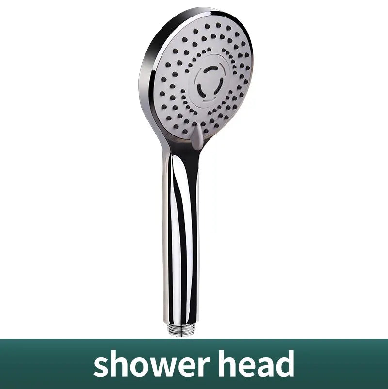 Bathroom Pressurized Hand Shower Package Accessories Shower Nozzle Large Water Output 5 Models Universal Adaptation Save Water