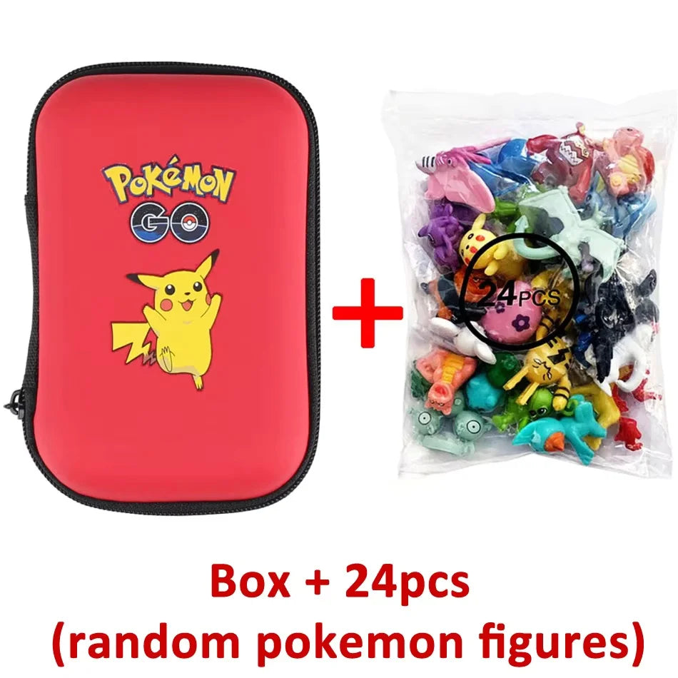 24Pcs/Set Pokemon Pikachu Action Figure 2-3CM Not Repeating Mini Figures Model Toy Pikachu Anime Kids Collect Dolls Birthday Gi