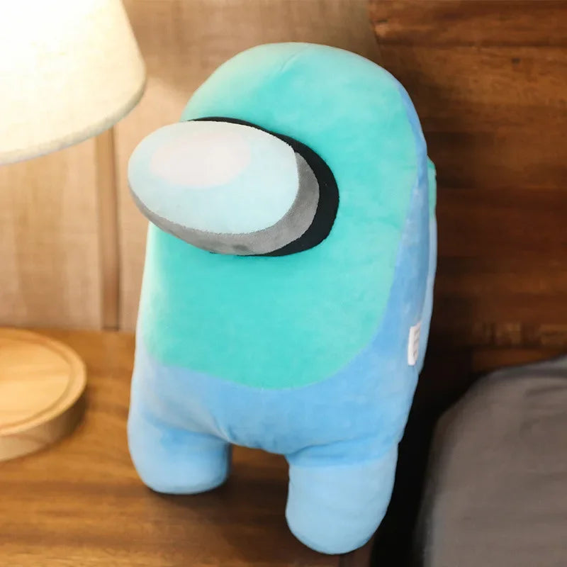 Cute Plush Body Pillow Funny Amongs Stuffed Throw Pillow Soft Comfortable Sleeping Back Cushion Home Decoration Sofa Accessories