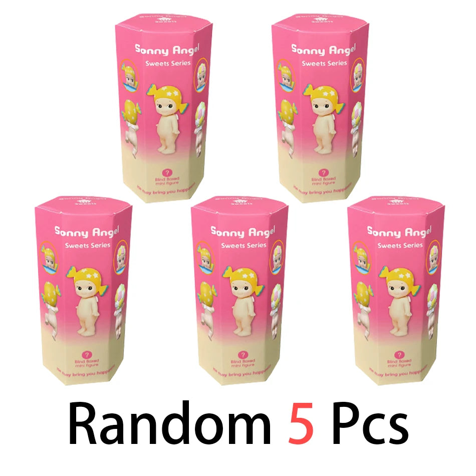 Cute Doll Blind Box Harvest Series Dessert Anime Figures Ornaments Dolls Fans Desktop Car Ornament Children Gift Decoration