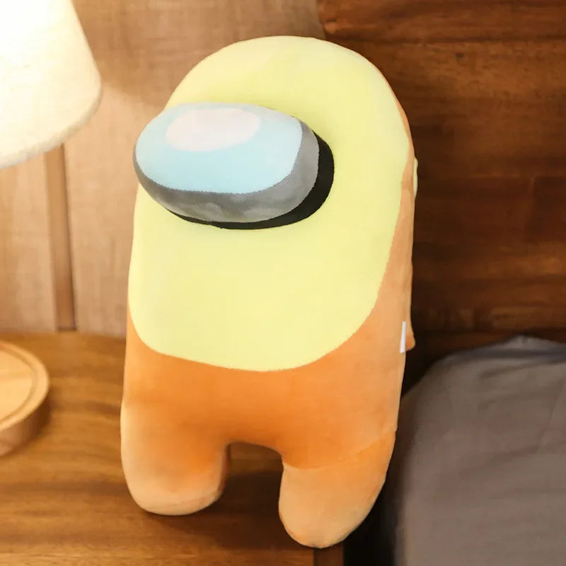 Cute Plush Body Pillow Funny Amongs Stuffed Throw Pillow Soft Comfortable Sleeping Back Cushion Home Decoration Sofa Accessories