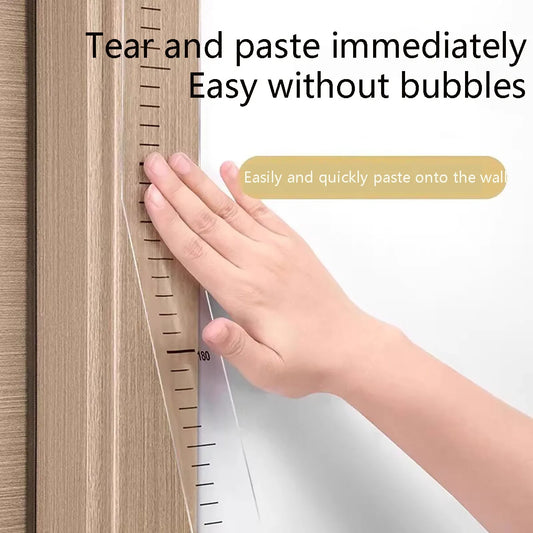1PC Height Sticker 0-200cm Sticker, Living Room Bedroom, Middle School Student Dormitory Wall Waterproof Self-adhesive Height Pa