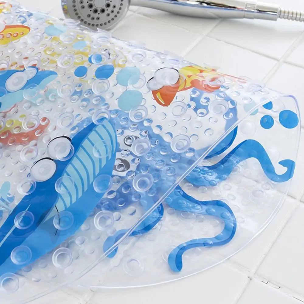 Soft Anti Slip Massage Pad PVC Bathtub Mats Bathroom Carpet Shower Pad Bath Mat