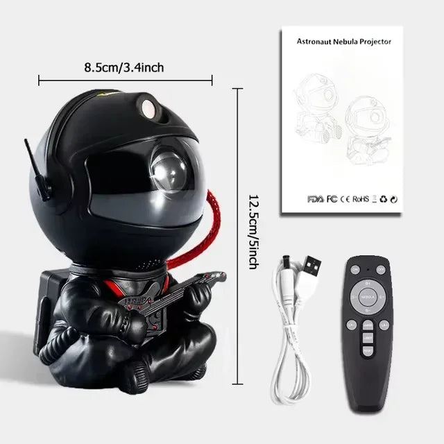 Galaxy Star Astronaut Projector LED Night Light Starry Sky Porjectors Lamp Decoration Bedroom Room Decorative For Children Gifts