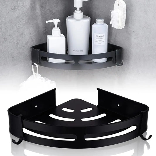 No Drill 1/3 PCS Bathroom Shelf, Storage Organizer Shower Caddy, Strong Adhesive Wall Corner Organizer for Shampoo Towel Storage
