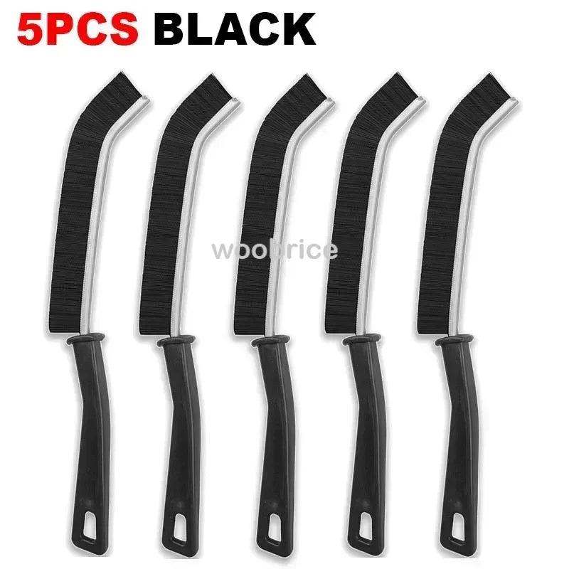 Window Tile Gap Brush Shelf Door Thin Slim Toilet Cleaning Brush Crevice Cleaner Brush Kitchen Bathroom Cleaning Tools Supplies