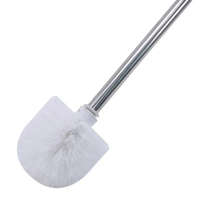 Toilet Articles For Stainless Steel Handle Toilet Brush Suit Household Frame Cleaning Brush (Random hole arrangement)