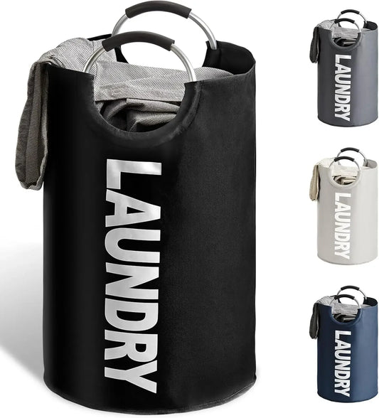 Oxford Fabric Dirty Clothes Basket Large-capacity Household Foldable Laundry Basket Storage Bag for Laundry Room Dorm