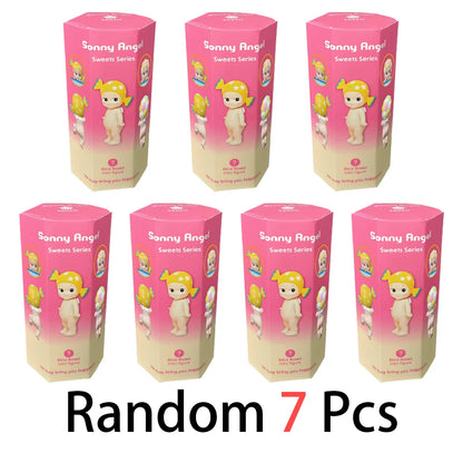 Cute Doll Blind Box Harvest Series Dessert Anime Figures Ornaments Dolls Fans Desktop Car Ornament Children Gift Decoration