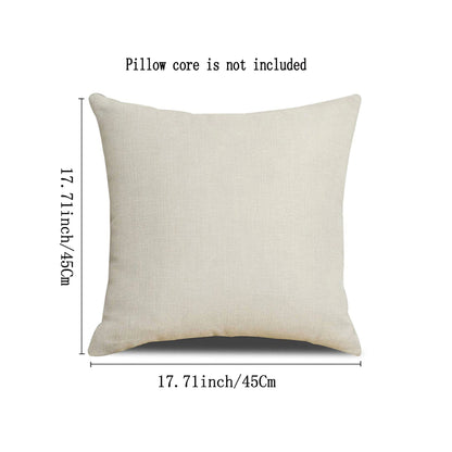 1/4pc Vibrant Summer Starfish and Shell Cushion Cover Linen Fabrics Throw Pillow Covers Home Living Room Sofa Party Decorative