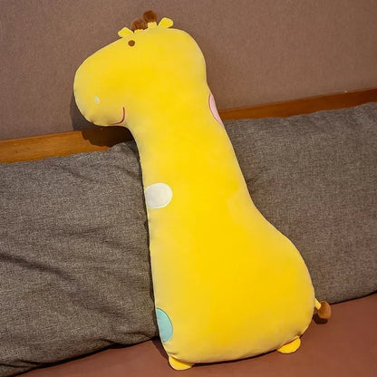 Lovely Cartoon Animal Side Sleep Body Pillow Soft Cozy Throw Pillows Girlfriend Schoolmate Gift Long Pillows Cute Birthday Gifts