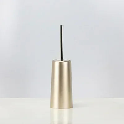 Creative Nordic Style Golden Toilet Brush with Holder Wc Brush Bathroom Cleaning Brush Bath Accessories Household Floor Cleaning