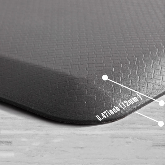 Anti-Fatigue Standing Mat, Kitchen Mat with PVC Waterproofing, Non-Slip Kitchen Rug
