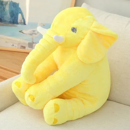 Large Elephant Plush Body Pillow Giant Cuddly Stuffed Cushion Sofa Elephant Decorative Plush Body Pillow Sleeping Back Cushion