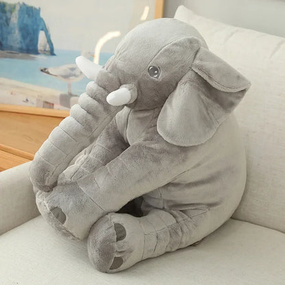 Large Elephant Plush Body Pillow Giant Cuddly Stuffed Cushion Sofa Elephant Decorative Plush Body Pillow Sleeping Back Cushion