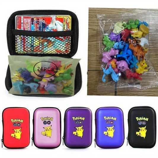 24Pcs/Set Pokemon Pikachu Action Figure 2-3CM Not Repeating Mini Figures Model Toy Pikachu Anime Kids Collect Dolls Birthday Gi