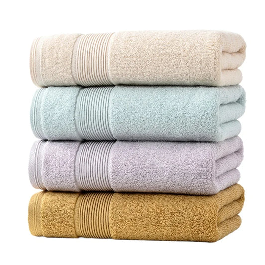 100% Cotton Shower Towels Face Towel for Adults High Absorbent Home Hotel Hand Towels Bathroom Small Bath Towel 50x100CM