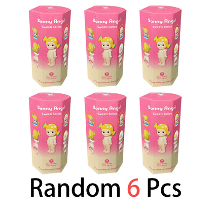 Cute Doll Blind Box Harvest Series Dessert Anime Figures Ornaments Dolls Fans Desktop Car Ornament Children Gift Decoration