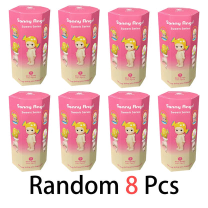 Cute Doll Blind Box Harvest Series Dessert Anime Figures Ornaments Dolls Fans Desktop Car Ornament Children Gift Decoration